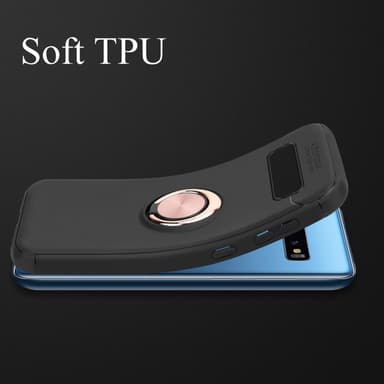 Cover Samsung Galaxy S10 PLUS Etui Case (Sort)
