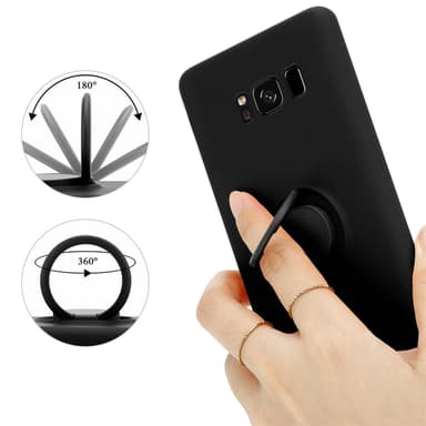 Samsung Galaxy S8 PLUS Cover Etui Case (Sort)