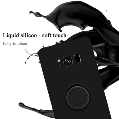 Samsung Galaxy S8 PLUS Cover Etui Case (Sort)