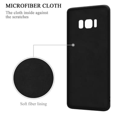 Samsung Galaxy S8 PLUS Cover Etui Case (Sort)