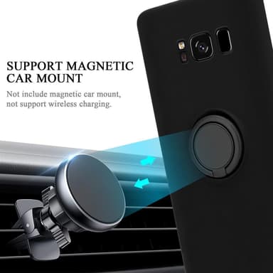 Samsung Galaxy S8 PLUS Cover Etui Case (Sort)