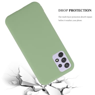 Cover Samsung Galaxy A73 5G Etui Case (Grøn)