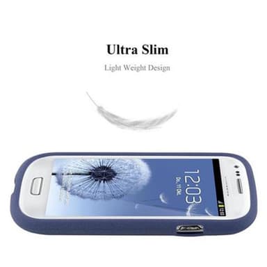 Cover Samsung Galaxy S3 MINI Etui Case (Blå)