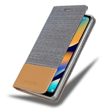 WIKO VIEW 3 LITE Pungetui Cover Case (Grå)