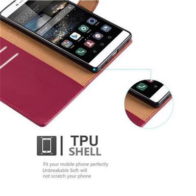 Cover Huawei P8 Etui Case (Rød)