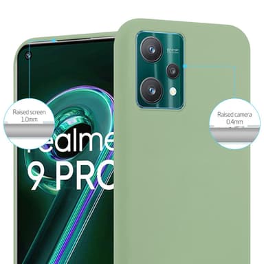 Cover Realme 9 4G / 9 PRO+ Etui Case (Grøn)