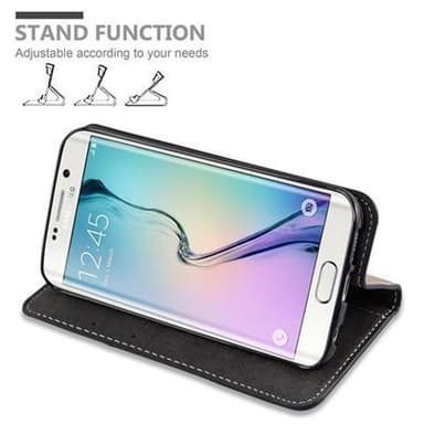 Samsung Galaxy S6 EDGE Etui Case Cover (Sort)