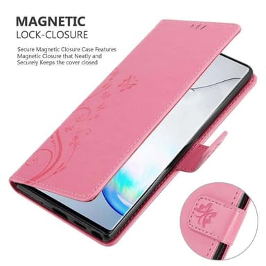 Samsung Galaxy NOTE 10 Pungetui Cover Case (Lyserød)