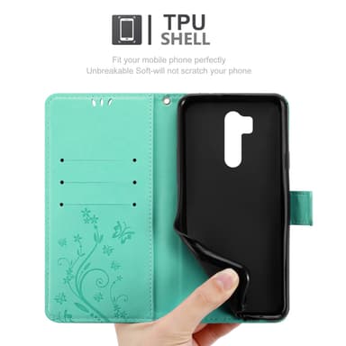 LG G7 ThinQ / FIT / ONE Pungetui Cover Case (Turkis)