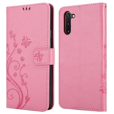 Samsung Galaxy NOTE 10 Pungetui Cover Case (Lyserød)