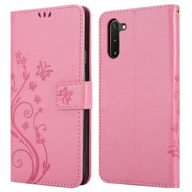 Samsung Galaxy NOTE 10 Pungetui Cover Case (Lyserød)