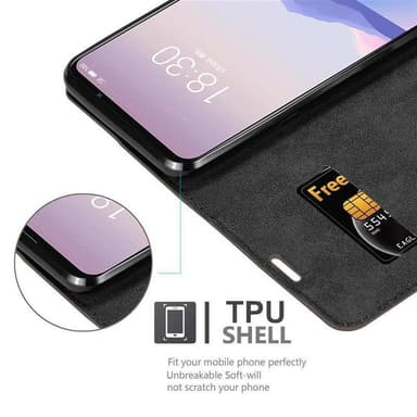 MEIZU 16Xs Cover Etui Case (Brun)