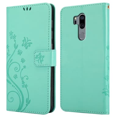 LG G7 ThinQ / FIT / ONE Pungetui Cover Case (Turkis)