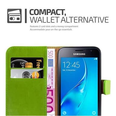 Cover Samsung Galaxy J1 2016 Etui Case (Grøn)