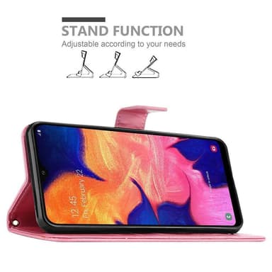 Samsung Galaxy A10 / M10 Pungetui Cover Case (Lyserød)