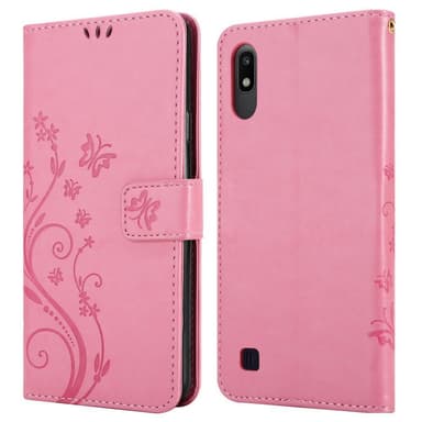 Samsung Galaxy A10 / M10 Pungetui Cover Case (Lyserød)
