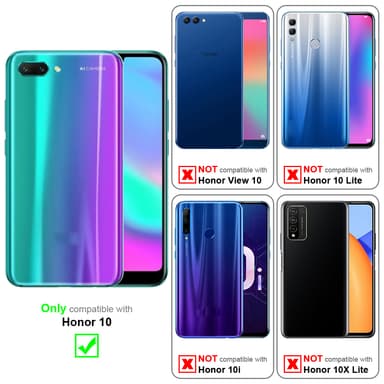 Honor 10 Pungetui Cover Case (Blå)