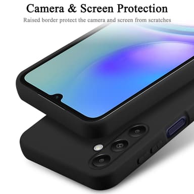 Samsung Galaxy A05s Cover Etui Case (Sort)