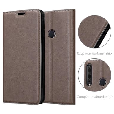 Huawei Y6P Cover Etui Case (Brun)