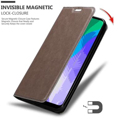 Huawei Y6P Cover Etui Case (Brun)
