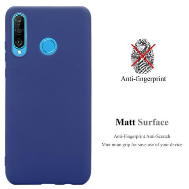Cover Huawei P30 LITE Etui Case (Blå)