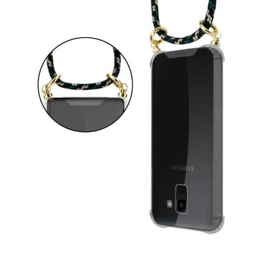 Samsung Galaxy J6 2018 Etui Cover Kæde (Brun)