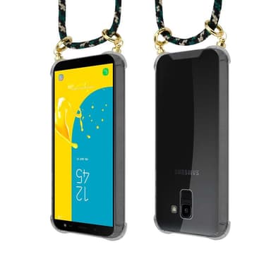 Samsung Galaxy J6 2018 Etui Cover Kæde (Brun)