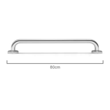 Håndklædestang Håndklædeholder 80 cm (børstet)