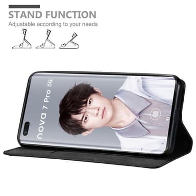 Huawei NOVA 7 PRO 5G Cover Etui Case (Sort)