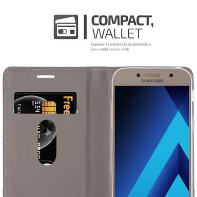 Samsung Galaxy A3 2017 Pungetui Cover Case (Blå)