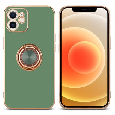 iPhone 12 Cover Etui Case (Grøn)