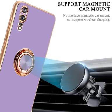 Huawei P20 Cover Etui Case (Lilla)