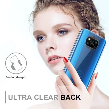 Cover Xiaomi POCO X3 NFC Etui Case (Gennemsigtig)