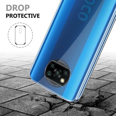 Cover Xiaomi POCO X3 NFC Etui Case (Gennemsigtig)