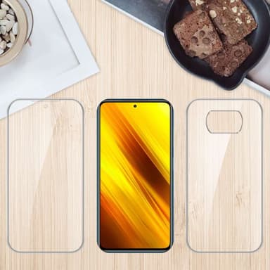 Cover Xiaomi POCO X3 NFC Etui Case (Gennemsigtig)