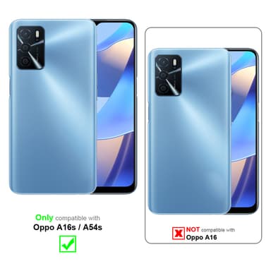 Oppo A16s / A54s Pungetui Cover Case (Lilla)