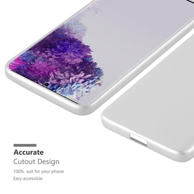 Samsung Galaxy S20 ULTRA Cover Etui Case (Sølv)