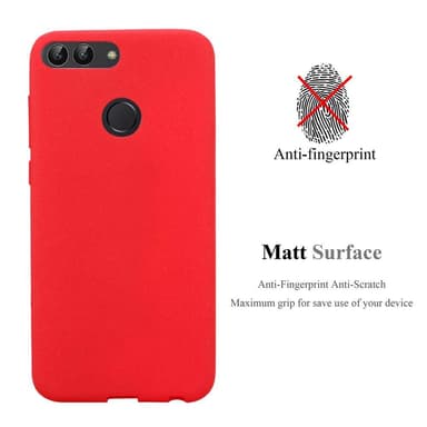 Cover Huawei P SMART 2018 / Enjoy 7S Etui Case (Rød)