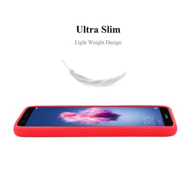 Cover Huawei P SMART 2018 / Enjoy 7S Etui Case (Rød)