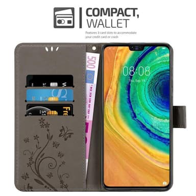 Huawei MATE 30 Pungetui Cover Case (Grå)