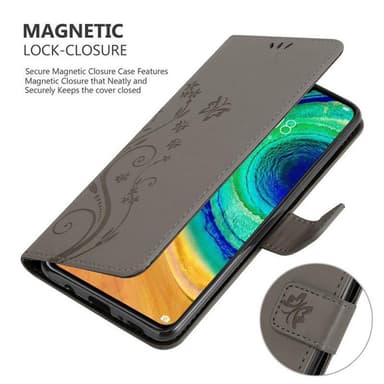 Huawei MATE 30 Pungetui Cover Case (Grå)