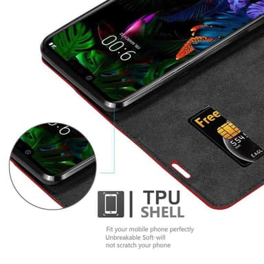 LG G8S Cover Etui Case (Rød)