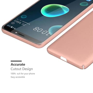 HTC Desire 12 PLUS Cover Etui Case (Lyserød)
