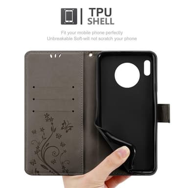 Huawei MATE 30 Pungetui Cover Case (Grå)