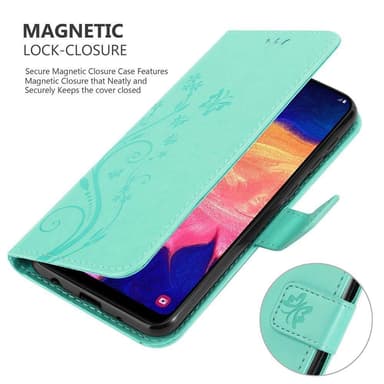 Samsung Galaxy A10 / M10 Pungetui Cover Case (Turkis)