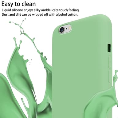 iPhone 6 PLUS / 6S PLUS Etui Cover Kæde (Grøn)