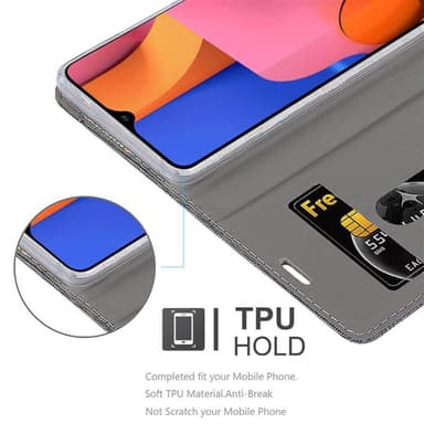 Samsung Galaxy A21 Pungetui Cover Case (Grå)