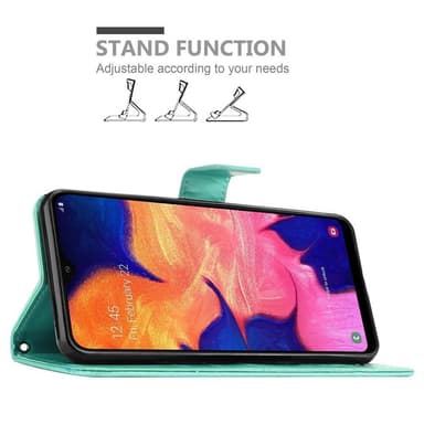 Samsung Galaxy A10 / M10 Pungetui Cover Case (Turkis)