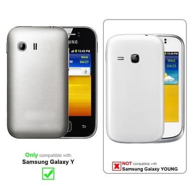 Samsung Galaxy Y Etui Case Cover (Gennemsigtig)