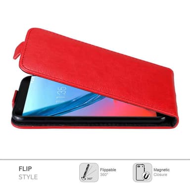 ZTE Blade V9 Pungetui Flip Cover (Rød)